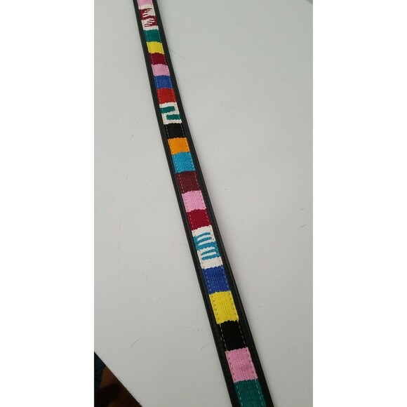 Circle Of Yoakum Leather Belt, 38" Length. - Picture 8 of 8